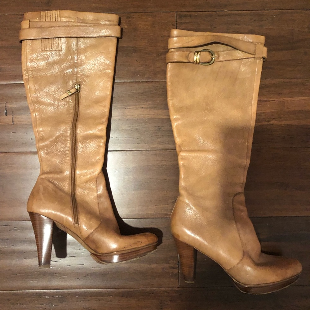 Via Spiga Leather Boots